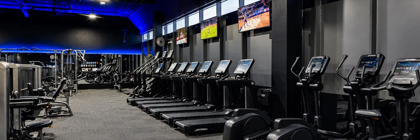 Treadmills and cross-trainers at MVMNT Cairns
